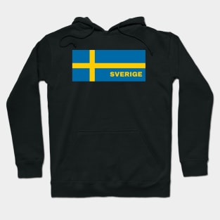 Sverige in Swedish Flag Hoodie